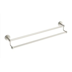 Specialty Products ICO Bath: 24'' double Ember towel bar brushed nickel